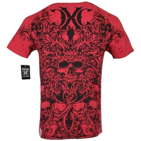 XTREME COUTURE by AFFLICTION Men T-Shirt GATHERING - Picture 3 of 8